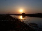 Coucher de soleil sur le Marais du Martray